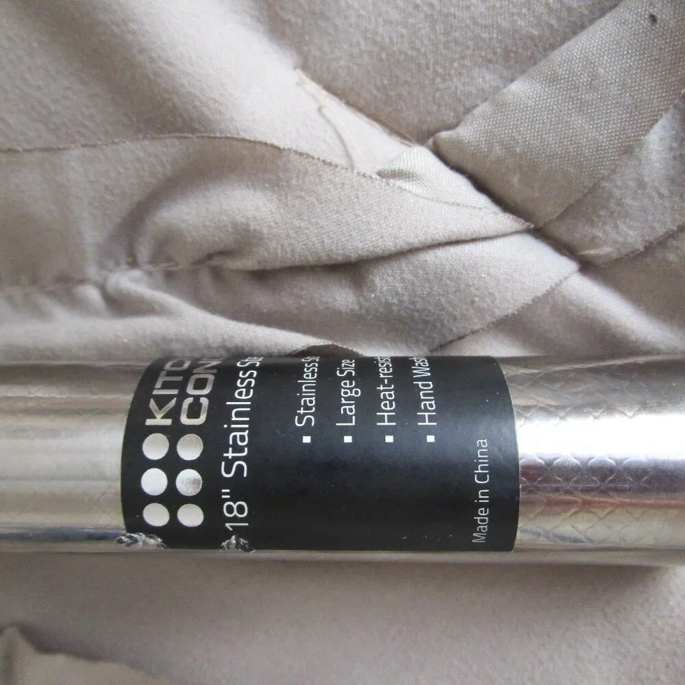 NWT 18 inch stainless steel strainer scoop